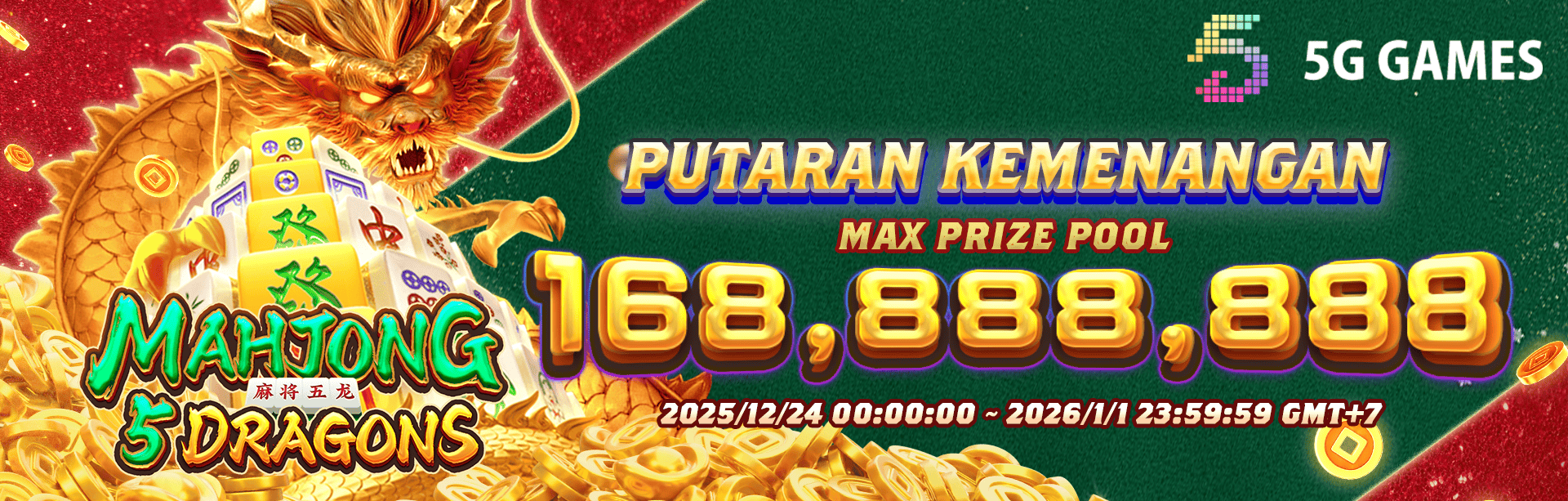5G GAMES - PUTARAN KEMENANGAN 5G GAMES